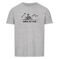 Immer auf Tour - Personalisierbares T-Shirt