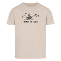 Immer auf Tour - Personalisierbares T-Shirt