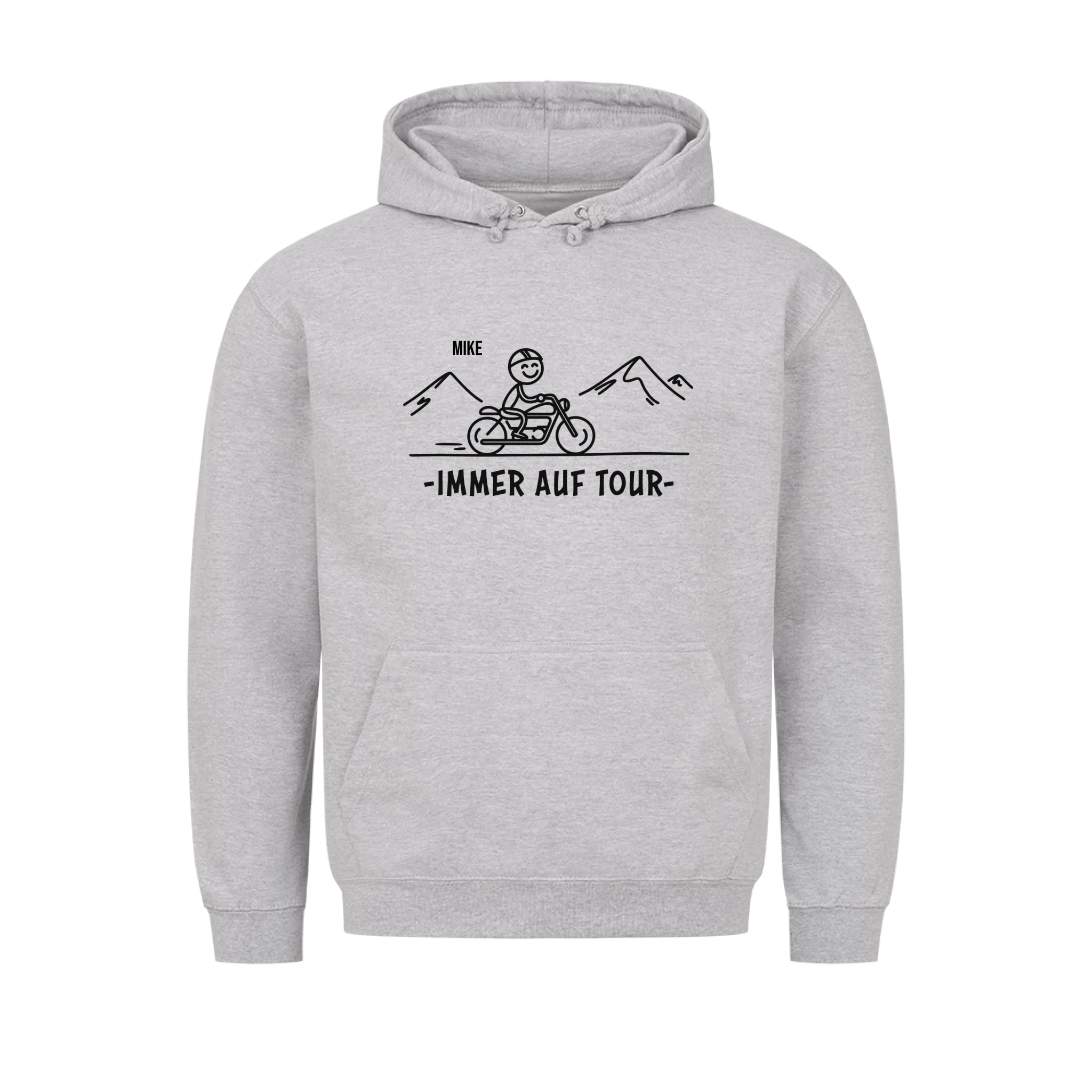 Immer auf Tour - Personalisierbares T-Shirt