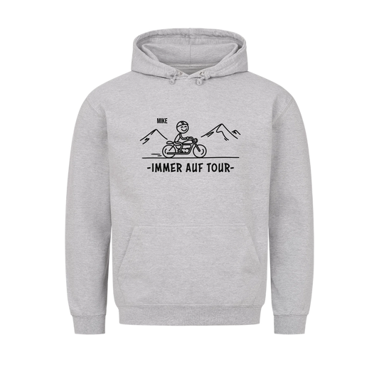 Immer auf Tour personalisierbar - Herren Shirt