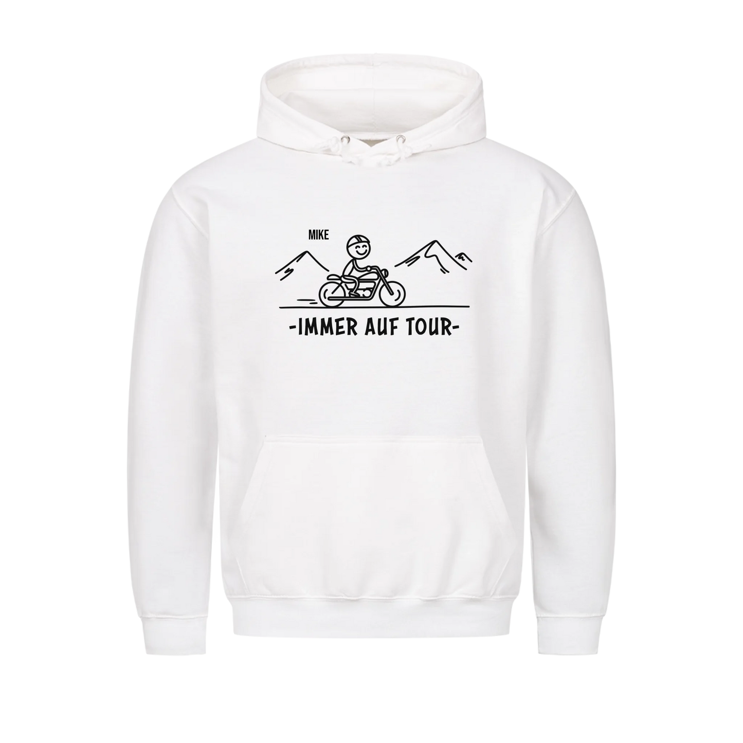 Immer auf Tour - Personalisierbares T-Shirt