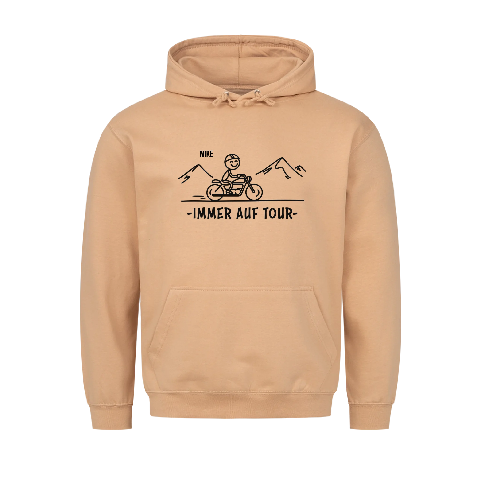 Immer auf Tour - Personalisierbares T-Shirt