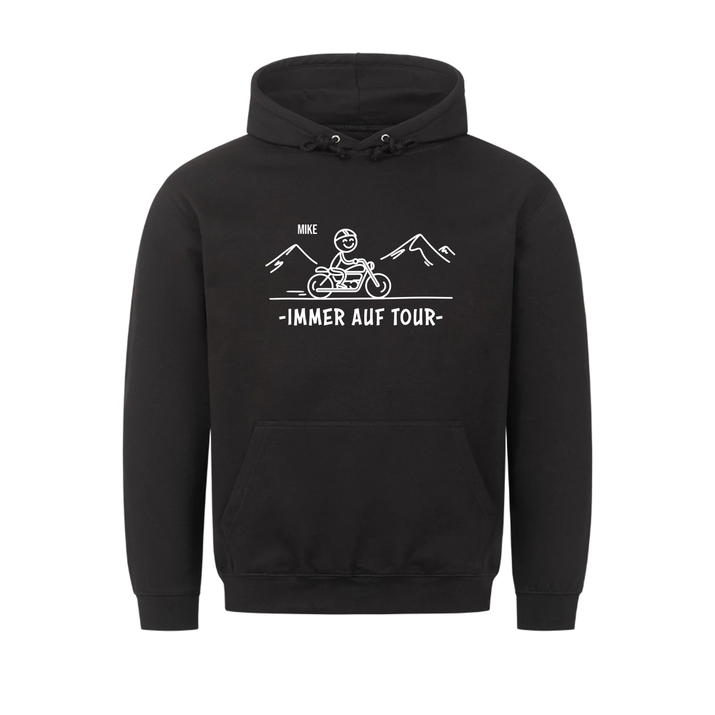 Immer auf Tour - Personalisierbares T-Shirt