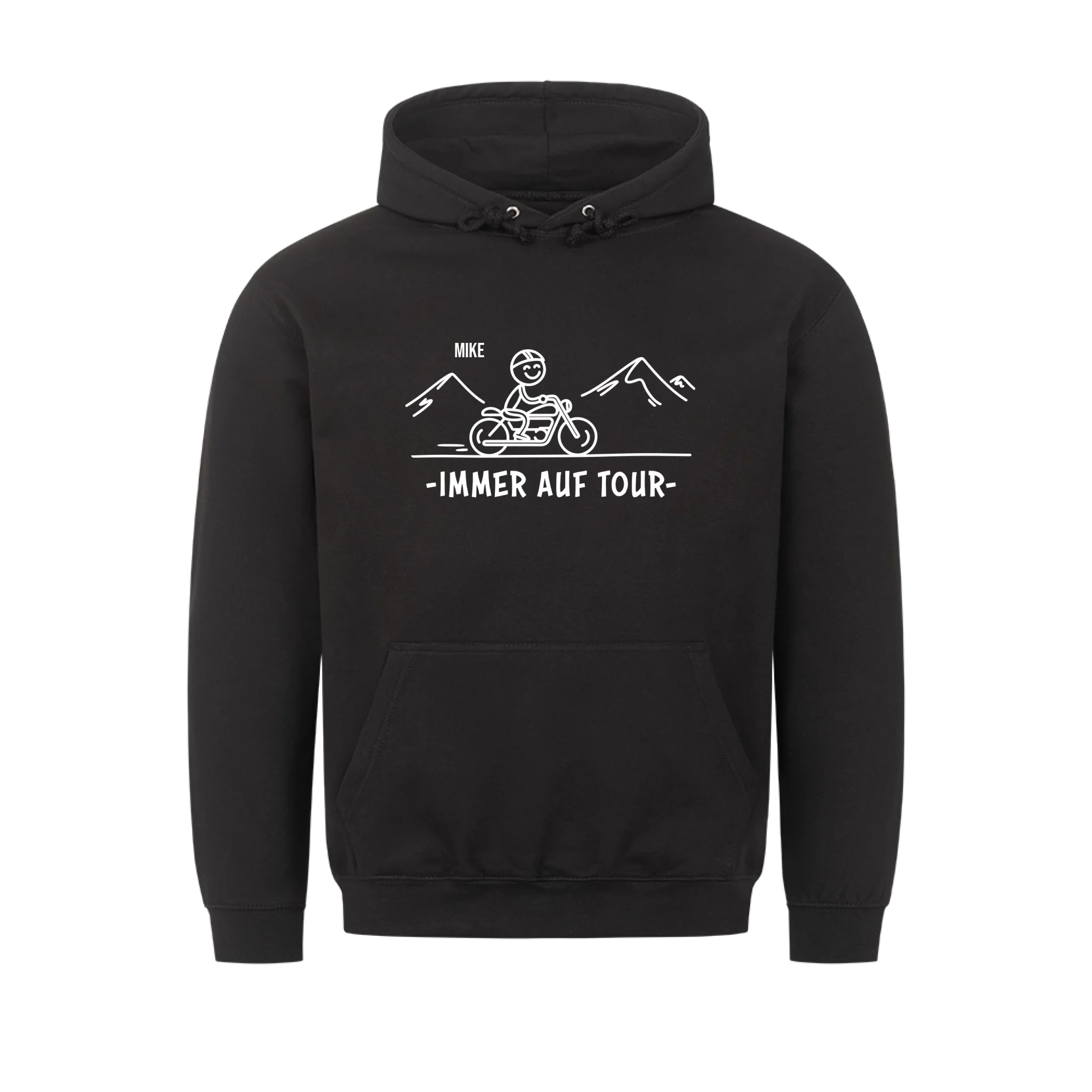 Immer auf Tour - Personalisierbares T-Shirt