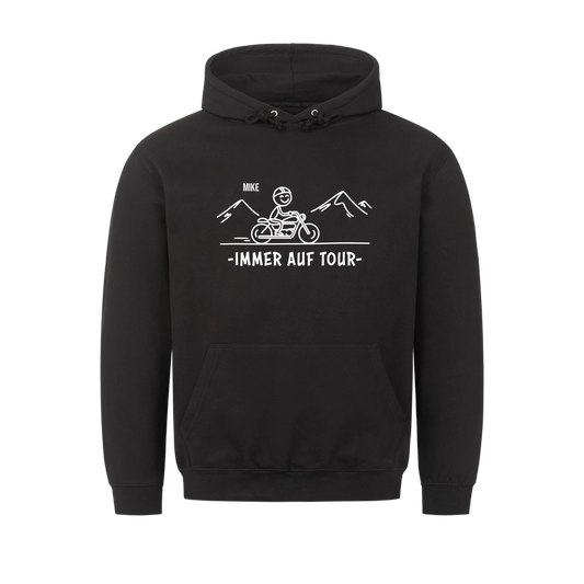 Immer auf Tour - Personalisierbares T-Shirt