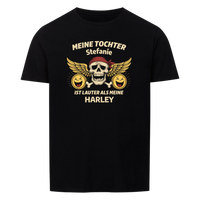 Lauter als mein Bike - Personalisierbares T-Shirt