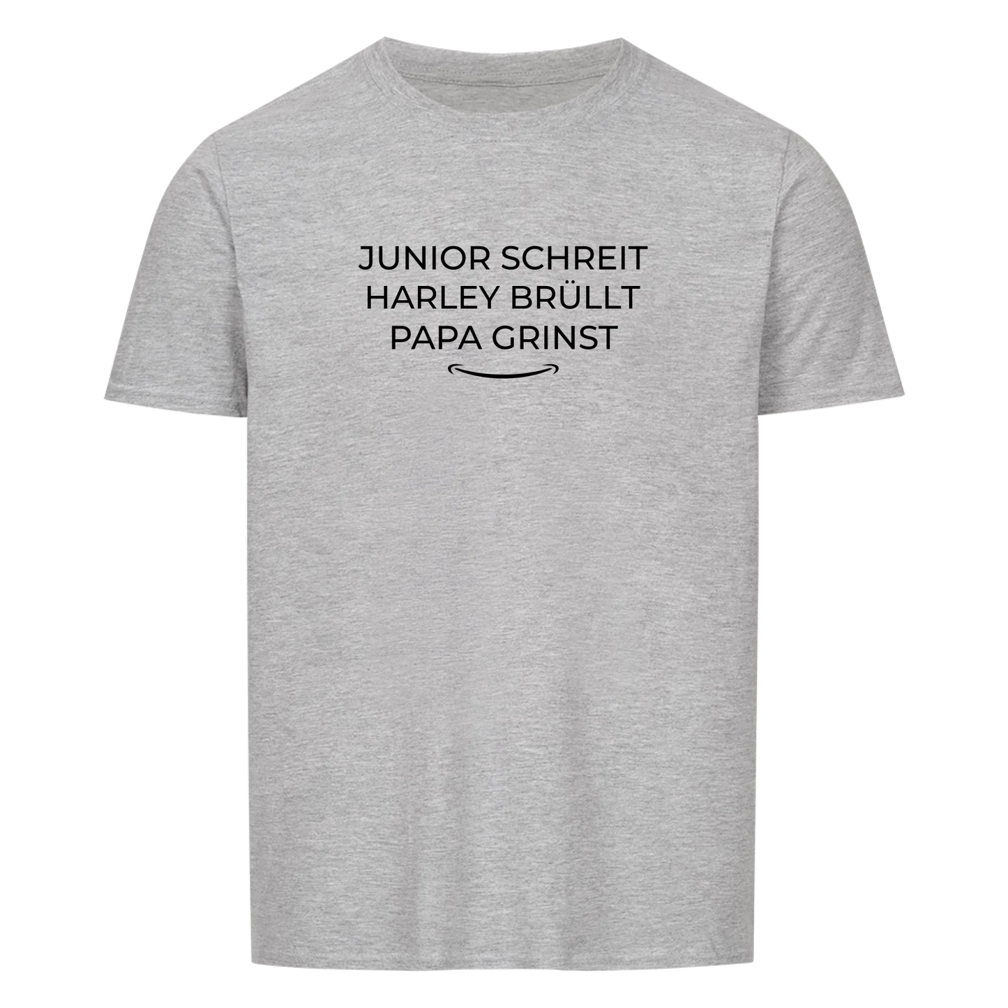Papa grinst - Personalisierbares T-Shirt