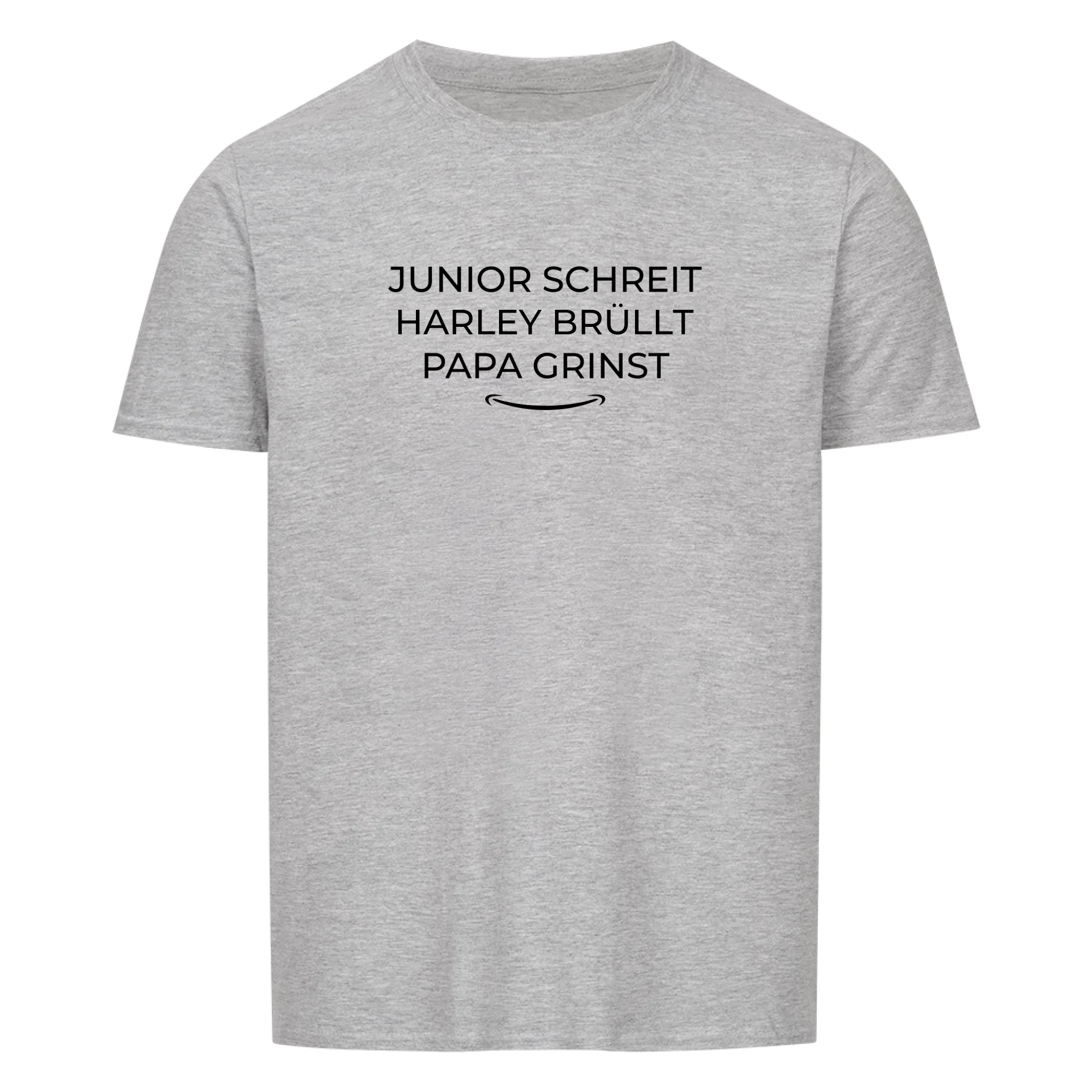 Papa grinst - Personalisierbares T-Shirt