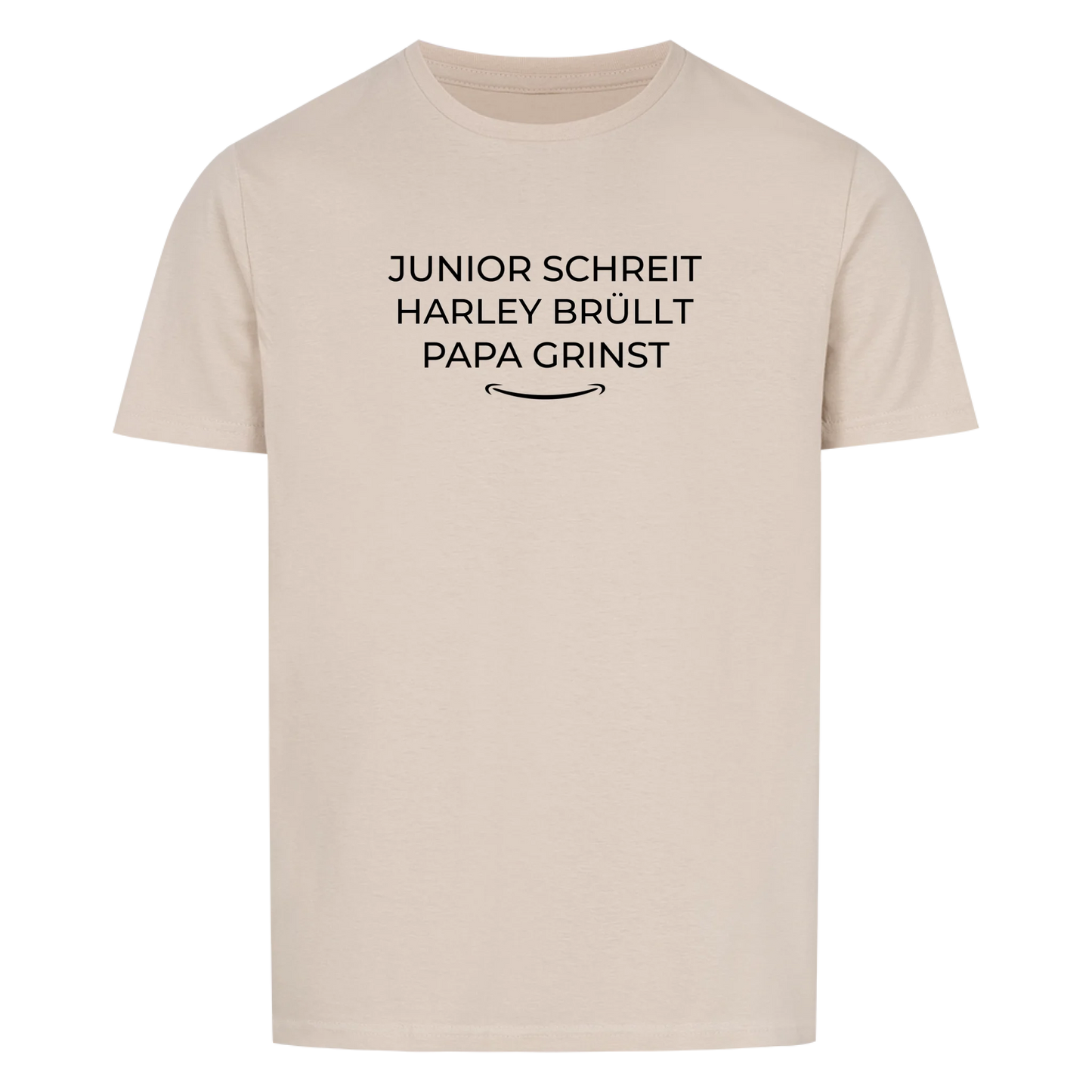 Papa grinst - Personalisierbares T-Shirt