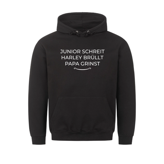 Papa grinst - Personalisierbares T-Shirt