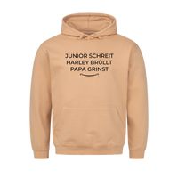 Papa grinst - Personalisierbares T-Shirt