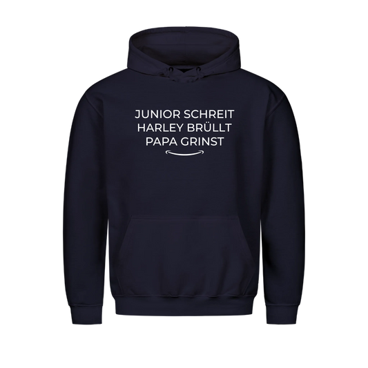 Papa grinst - Personalisierbares T-Shirt