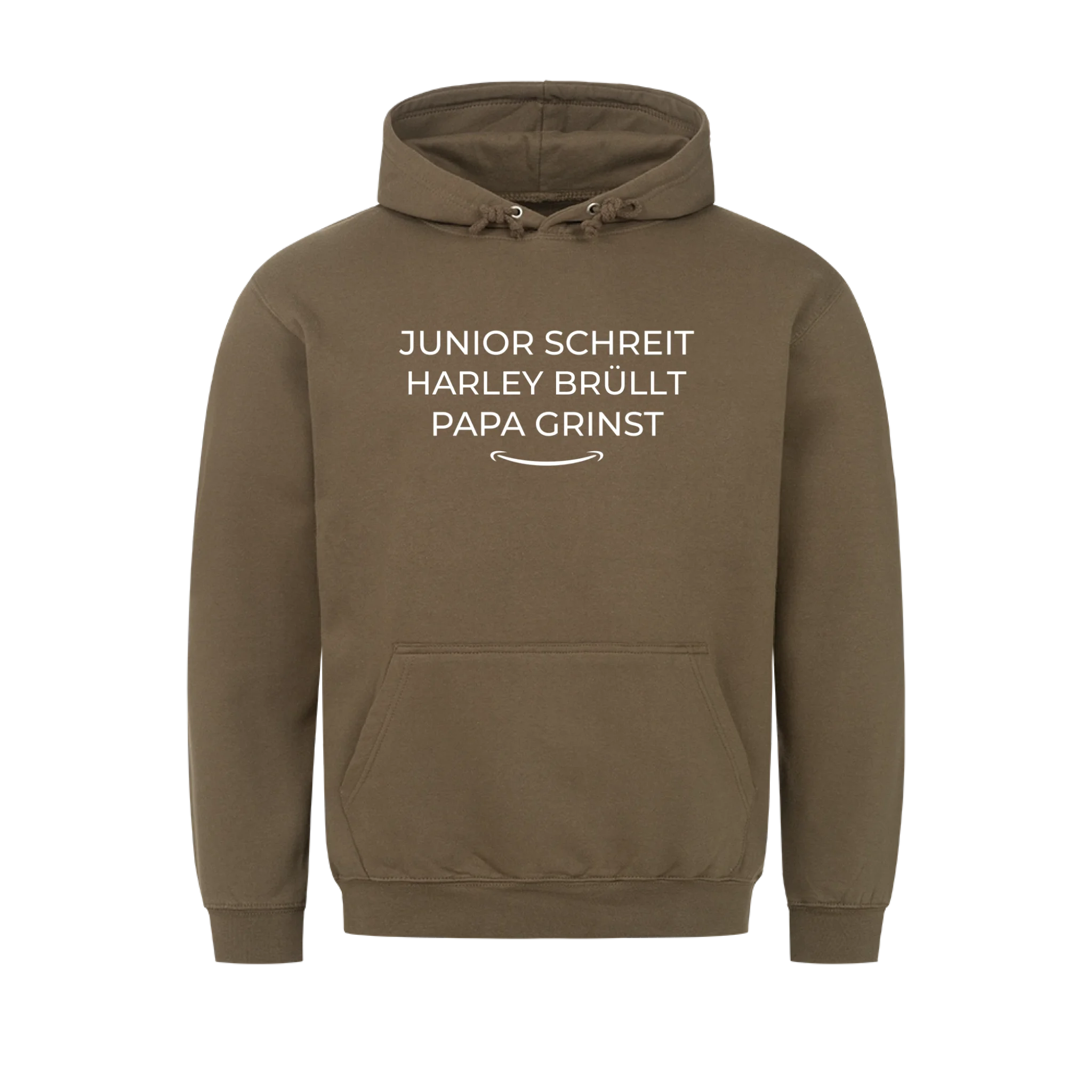 Papa grinst - Personalisierbares T-Shirt