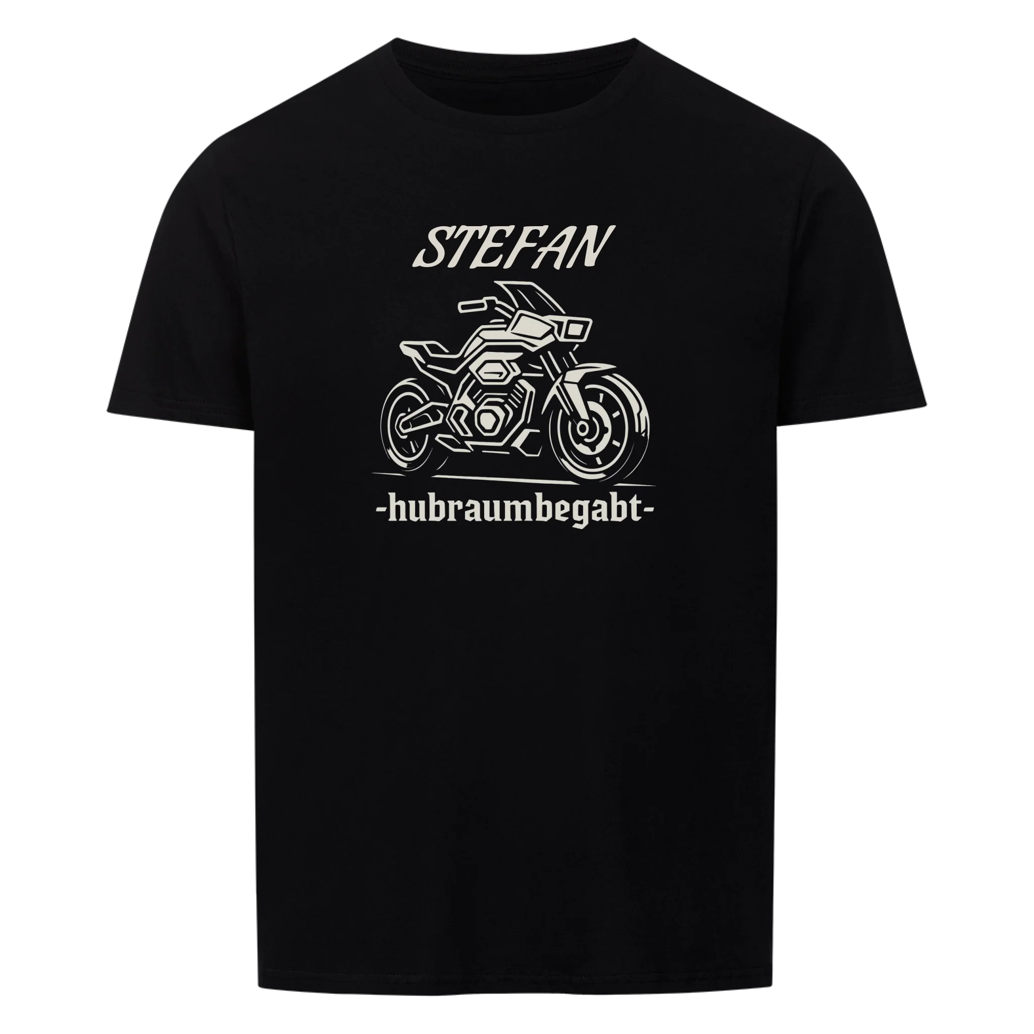 Hubraumbegabt - Personalisierbares T-Shirt