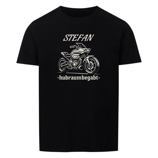 Hubraumbegabt - Personalisierbares T-Shirt