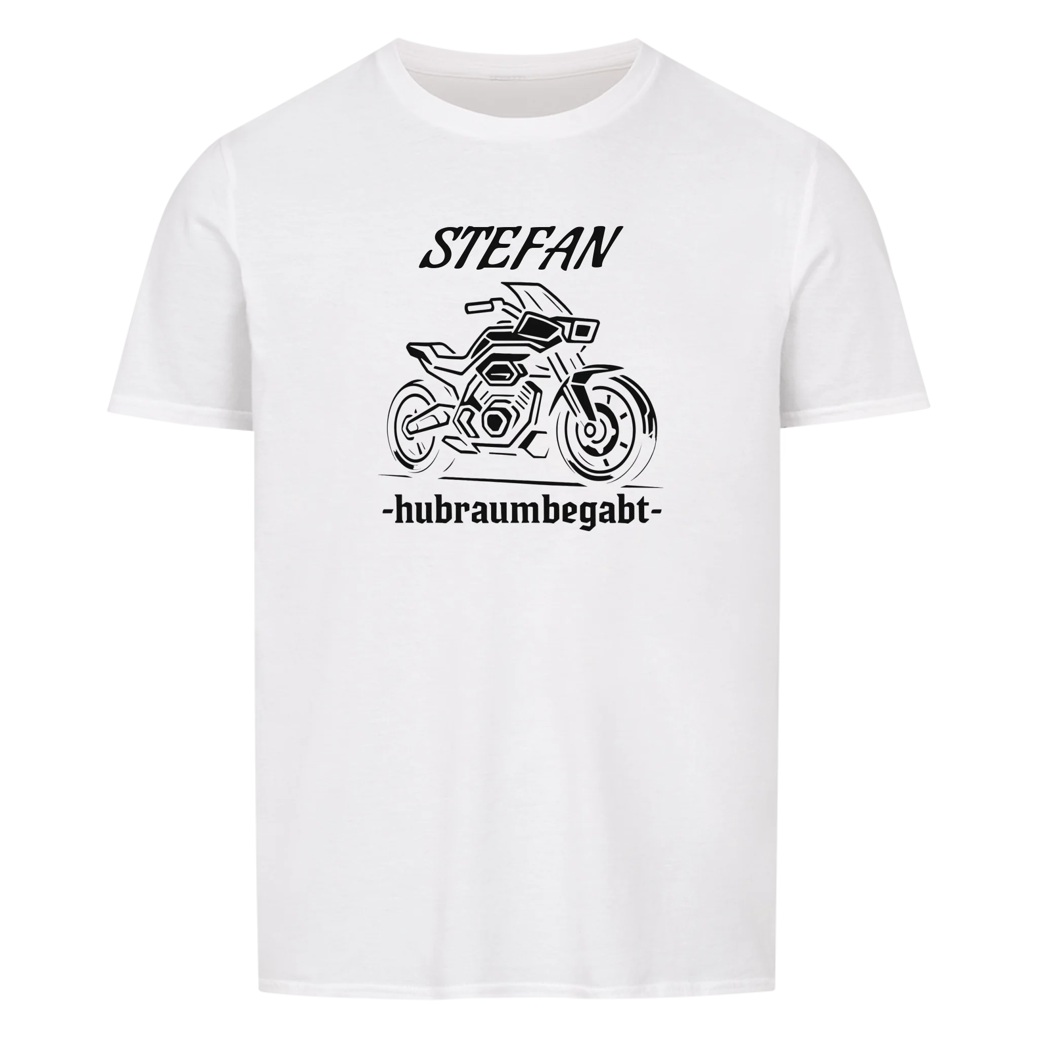 Hubraumbegabt - Personalisierbares T-Shirt