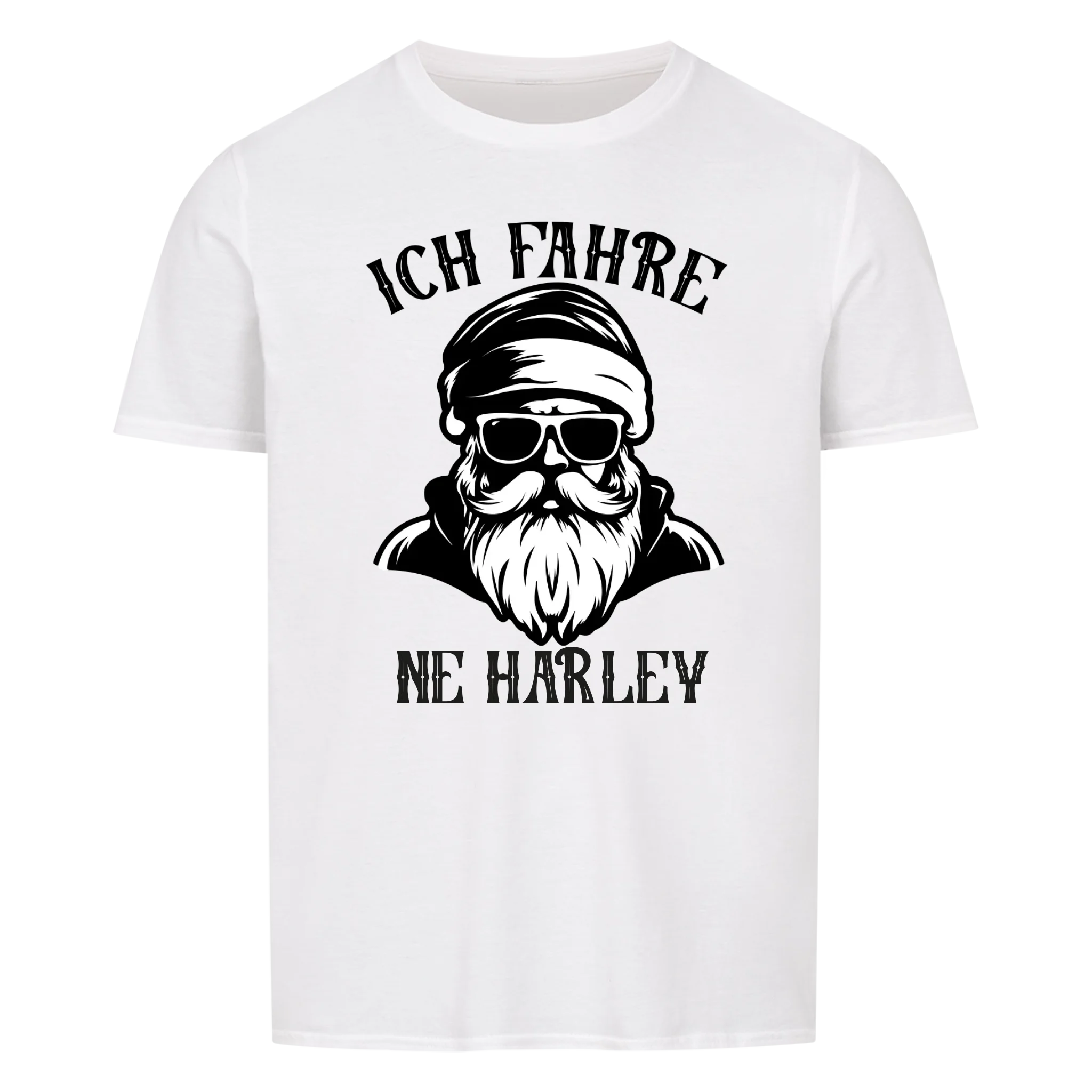 Santa fährt - Personalisierbares T-Shirt