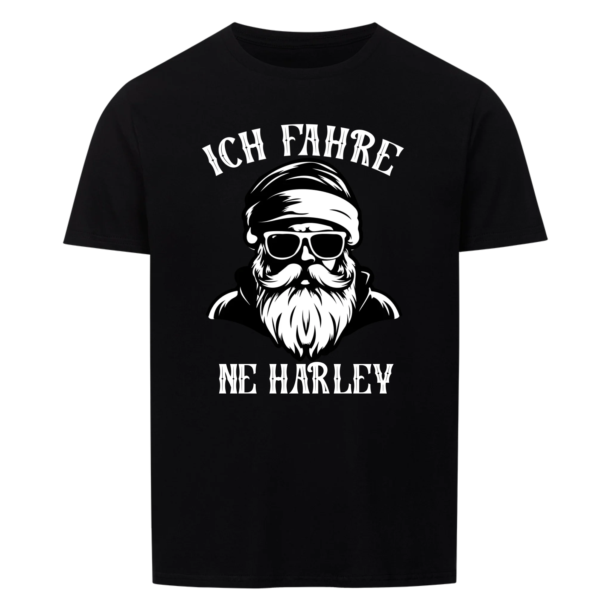 Santa fährt - Personalisierbares T-Shirt
