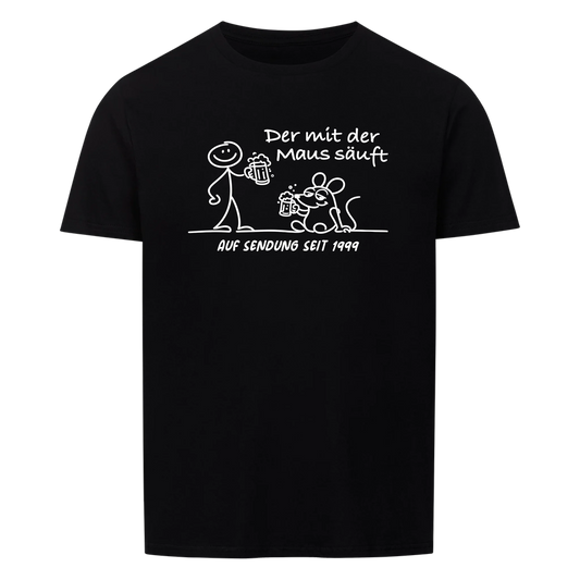 Der mit der Maus säuft personalisierbar - Herren Shirt