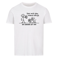 Der mit der Maus säuft personalisierbar - Herren Shirt