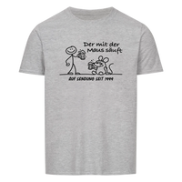 Der mit der Maus säuft personalisierbar - Herren Shirt