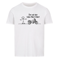Der mit der (dein Bike) fährt personalisierbar - Herren Shirt