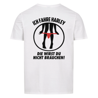 Ich fahre Backprint - Herren Shirt personalisierbar