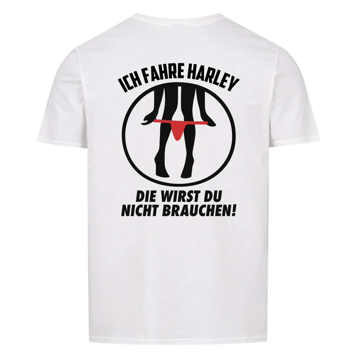 Ich fahre Backprint - Herren Shirt personalisierbar