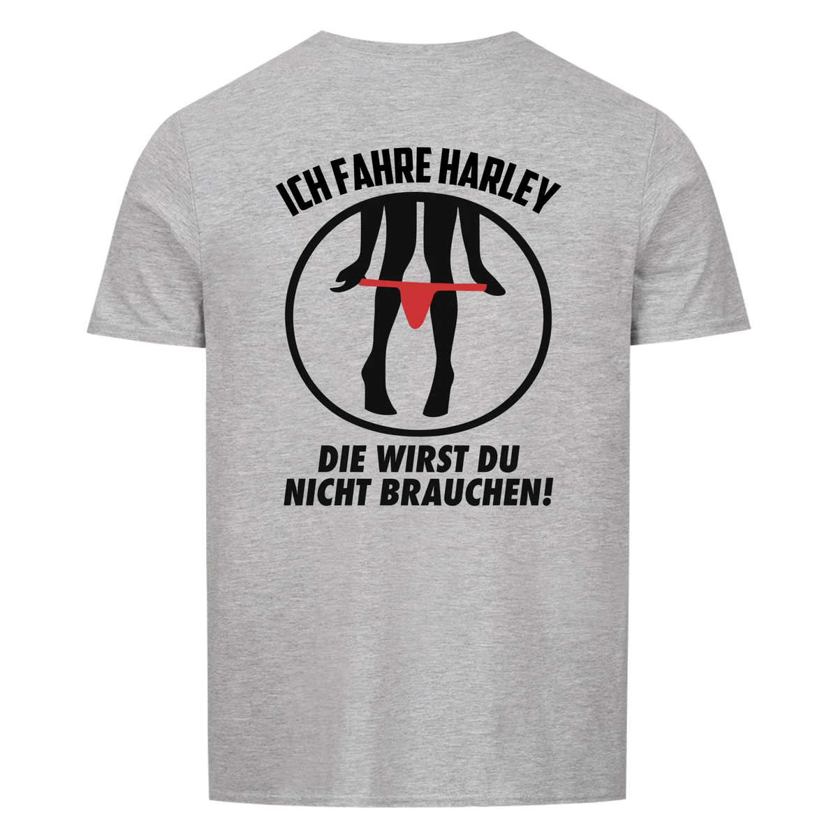 Ich fahre Backprint - Herren Shirt personalisierbar