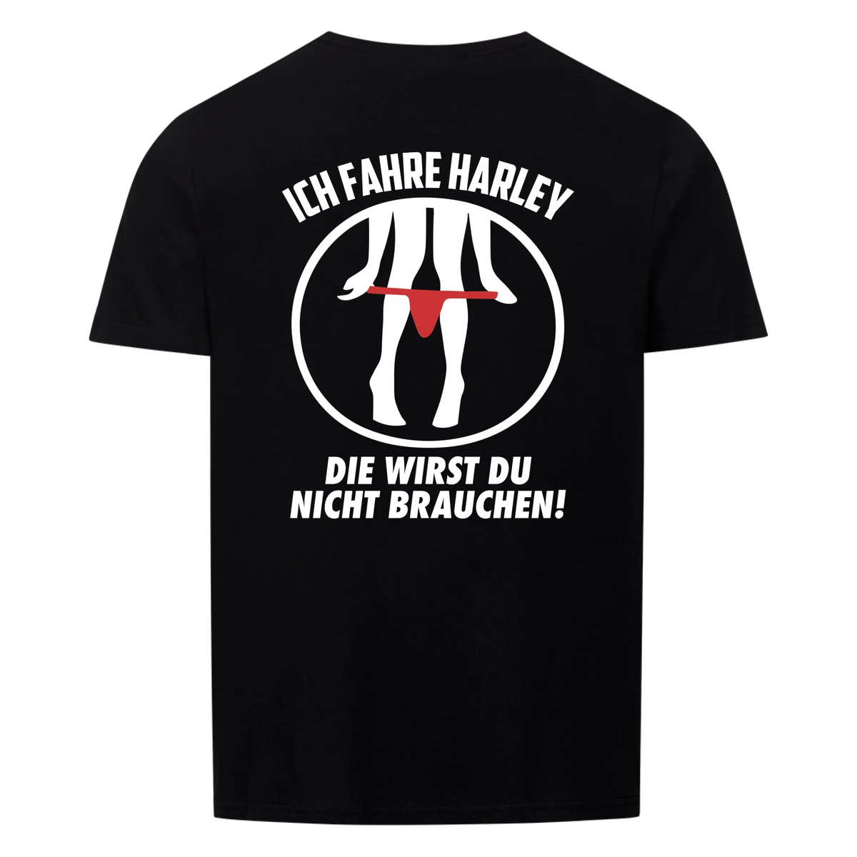 Ich fahre Backprint - Herren Shirt personalisierbar