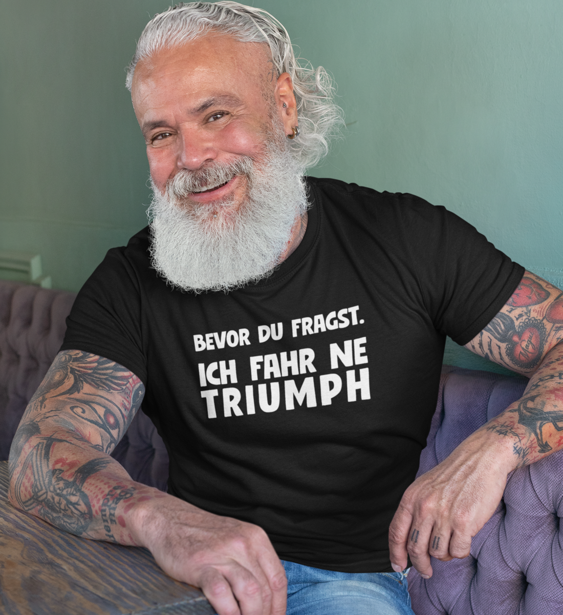 Ich fahr ne Triumph - Herren T-Shirt