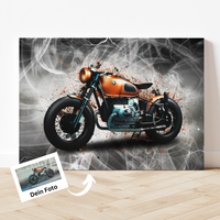 Dein Motorrad als Kunstwerk - Leinwand