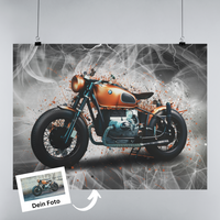 Dein Motorrad als Kunstwerk - Poster