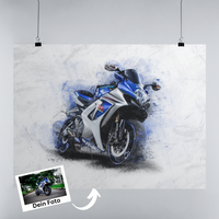 Dein Motorrad als Kunstwerk - Poster