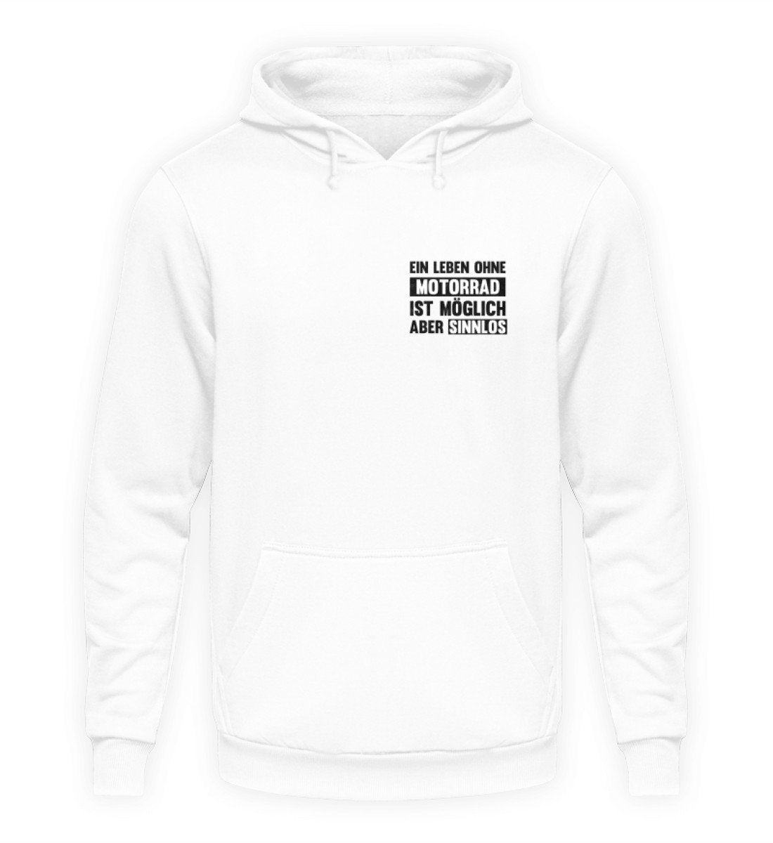 Sinnlos ohne Motorrad - Herren Hoodie