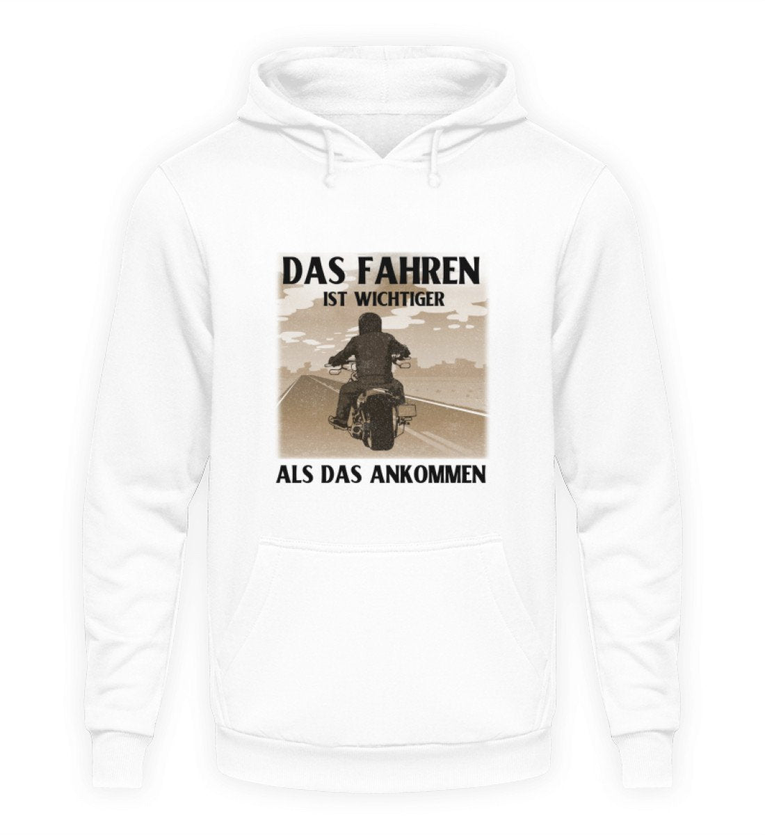 Das Fahren ist wichtiger - Herren Hoodie