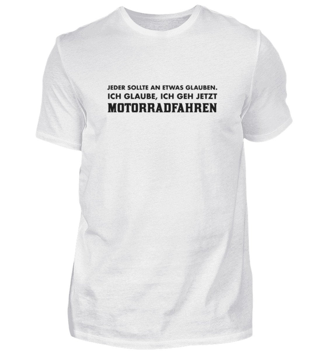 Ich geh jetzt Motorradfahren - Herren T-Shirt