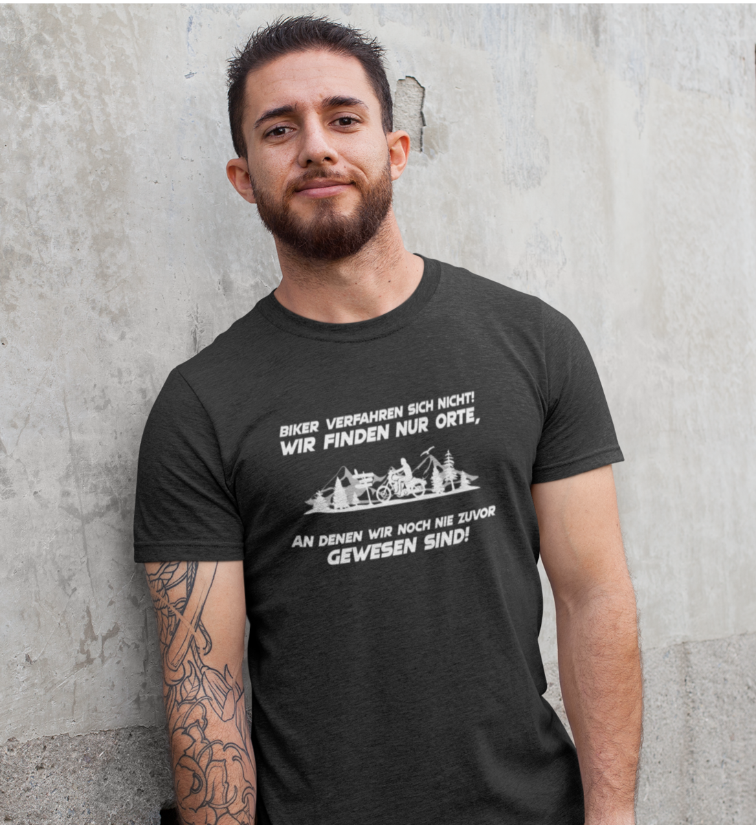 Neue Orte finden - Herren T-Shirt