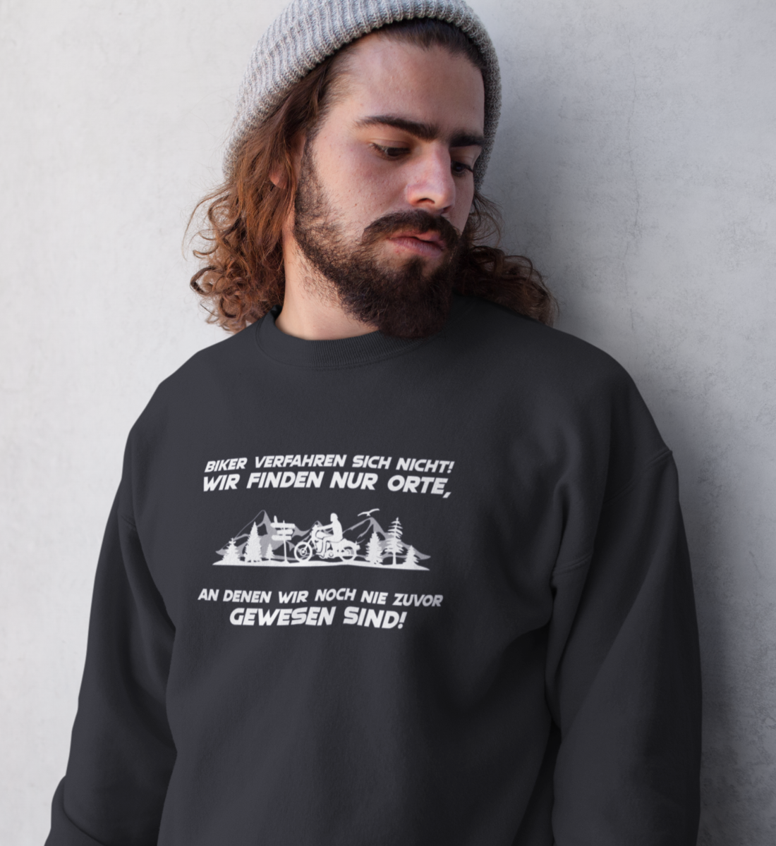 Neue Orte finden - Herren Sweater