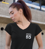 Mein Bike & Ich - Damenshirt V-Neck