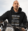 Der König will Biken - Herren Hoodie